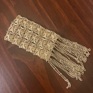 Kendra Scott Iris gold fringe bracelet
